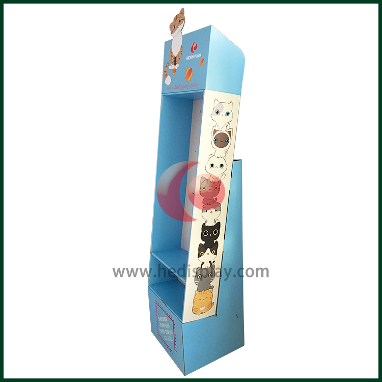 Cardboard Product Shelves