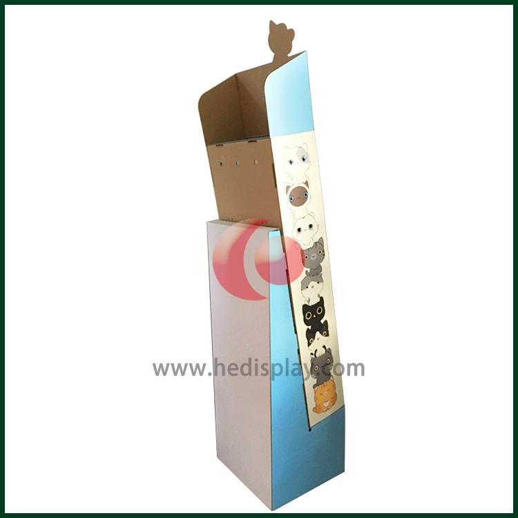 Cardboard Product Shelves