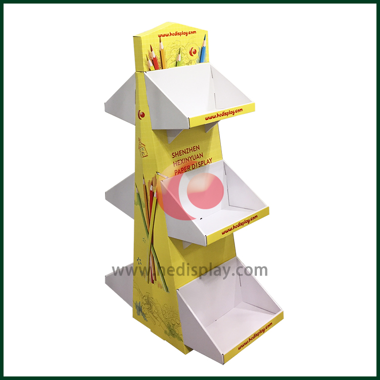 3 Tier Cardboard Display